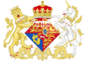 Coat of Arms of Elizabeth, Landgravine of Hesse-Homburg