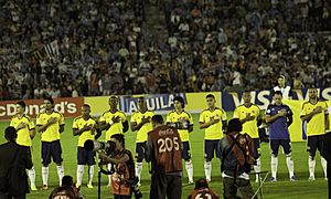 Colombia team uruguay montevideo