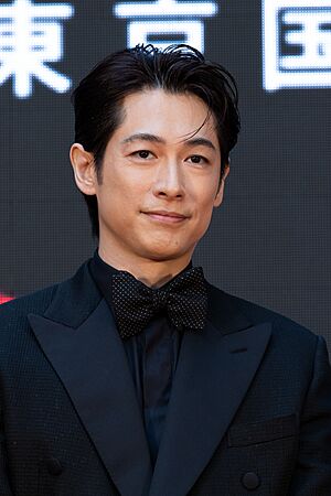 Dean Fujioka from "Orang Ikan" at Red Carpet of the Tokyo International Film Festival 2024 (54577994659).jpg
