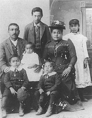 Delia and George N. Parker's family