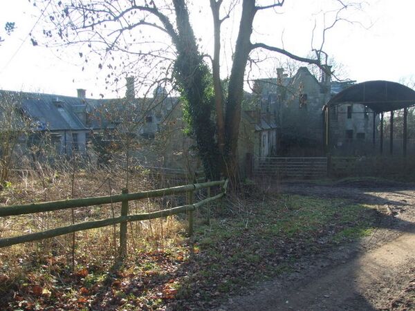 Disused stable block of Calwich Abbey - geograph.org.uk - 1180423