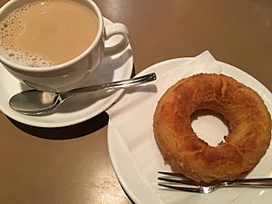 Donuts and Coffee at Rokuyosya