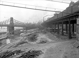 Duquesne Wharf ca. 1912 Pittsburgh