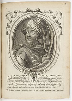 Estampes par Nicolas de Larmessin.f149.Le grand cherif Mouley-Ismaël, roi du Maroc