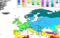 Europe Köppen Map