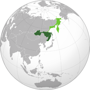 Location of Far Eastern Republic