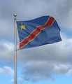 Flag of Democratice Republic of Congo