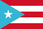 Flag of Puerto Rico (1895-1952)
