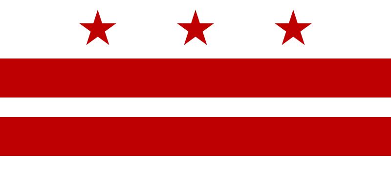 Flag of Washington, D.C. (1938)