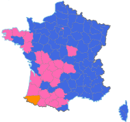 French presidential election result first round 2007