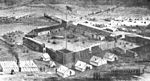 Artists Rendition of Fort Supply, 1869