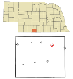 Location of Edison, Nebraska