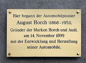Gedenktafel horch ehrenfeld