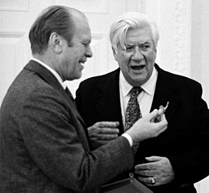 Gerald Ford and Tip O'Neill (cropped) - USNWR