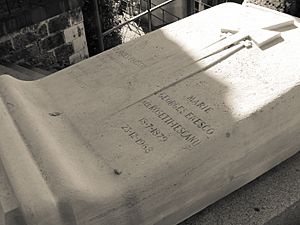 Grave of George Enescu -Père Lachaise Cemetery 3