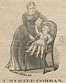 Greatest Living Wonder of the Age - 4-legged child! J. Myrtle Corban (1871-1881) (engraving)