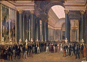 Heim, François-Joseph - Louis-Philippe Opening the Galerie des Batailles - 1837