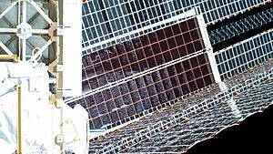 ISS new iROSA deployed