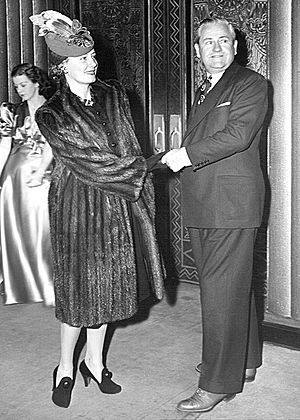 Irene Dunne with her husband