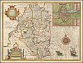 John Speed Map of Leinster 1610