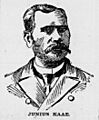 Junius Kaae, Advertiser sketch, 1906