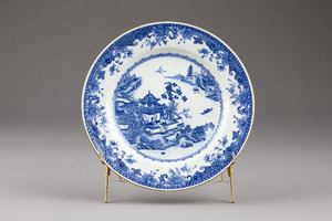 Kinesisk tallrik från 1770 - Hallwylska museet - 95758