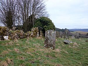 Kirkbride, Enterkinfoot, Nithsdale - entrance looking east