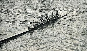 Le Quatre avec barreur du CA de Nantes en juillet 1936, de G. à D. Noël, Fernand et Marcel Vandernotte, puis Cosmat et Chauvigné.jpg