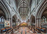 Lichfield Cathedral High Altar from choir, Staffordshire, UK - Diliff