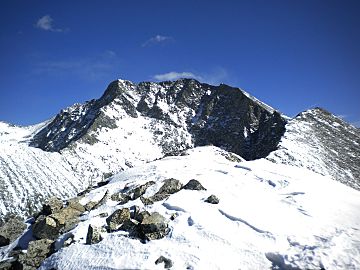 Little Bear Peak from southwest ridge, Feb 2012.JPG