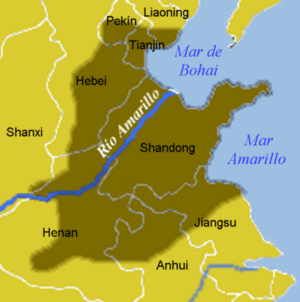 Llanura del Norte de China (mapa)
