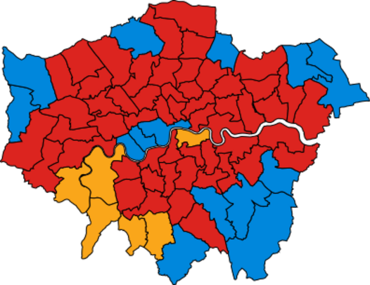 LondonParliamentaryConstituency2001Results