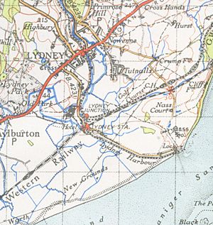 Lydney map 1946