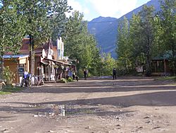 Main Street of McCarthy (Alaska)