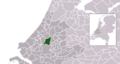 Map - NL - Municipality code 1621 (2009)