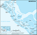 Map of Monrovia