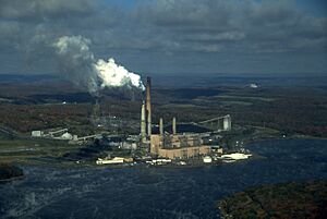 Mount Storm Power Plant, Areial