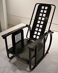 Ngv design, josef hoffmann, adjustable-back chair (stitzmachine) 1905 circa 02