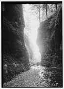 ONEONTA GORGE. - Historic Columbia River Highway, Troutdale, Multnomah County, OR HAER ORE,26-TROUT.V,1-60