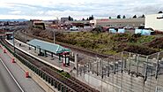 Platform at Northeast 60th Avenue station, February 2018.jpg