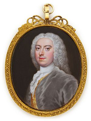 Portrait of Sir Matthew Lamb (by Christian Friedrich Zincke)