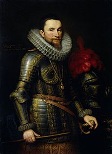 Portret van Ambrogio Spinola (1569-1630) Rijksmuseum SK-A-3953