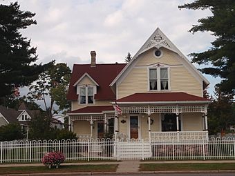Robert B. and Estelle J. Webb House, 200 Central Ave. Florence, WI - now a law office..JPG
