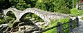 Roman era stone arch bridge, Ticino, Switzerland cropped