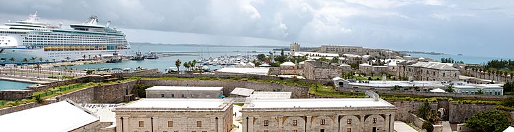 Royal Naval Dockyard, Bermuda Panorama
