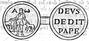 SCeau Deusdedit pape 17108