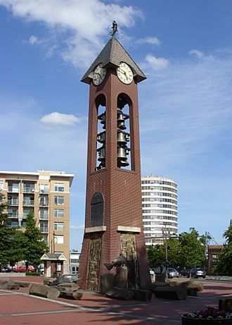 Salmon Run Clock Tower - Vancouver, Washington.jpg