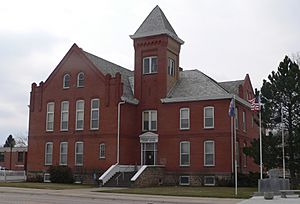 Sheridan County Courthouse in Rushville