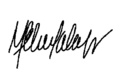 Signature of María Elvira Salazar