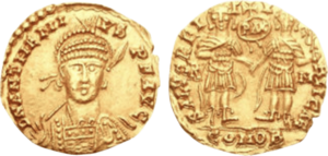 Solidus of Anthemius - RIC X 2804